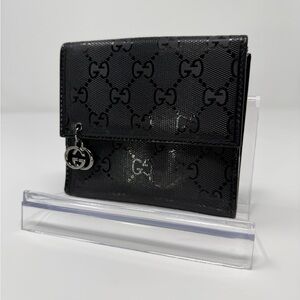 Gucci Black Compact Wallet